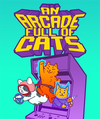 电玩街机满是猫封面