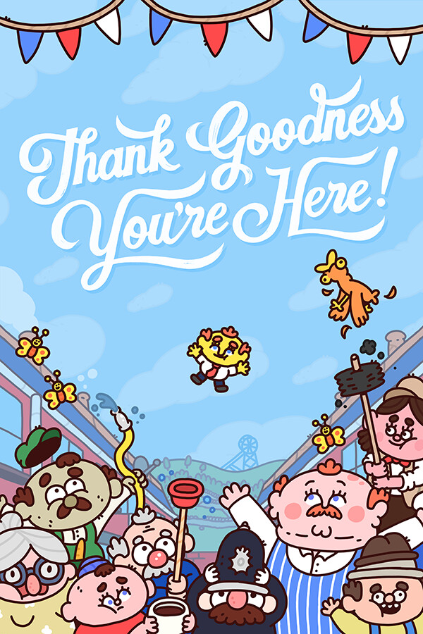谢天谢地你在这里！ Thank Goodness You're Here!