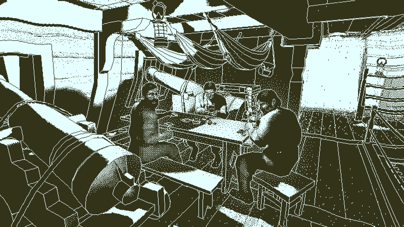 奥伯拉丁的回归 Return of the Obra Dinn - 游戏画面