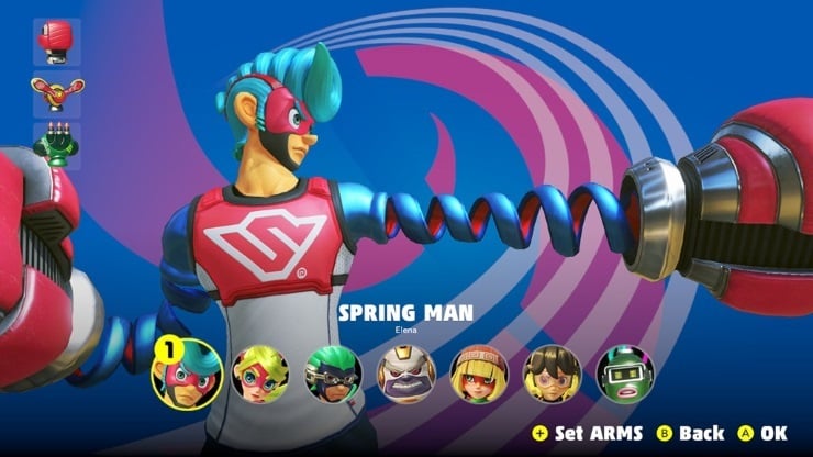 神臂斗士 ARMS - 游戏画面